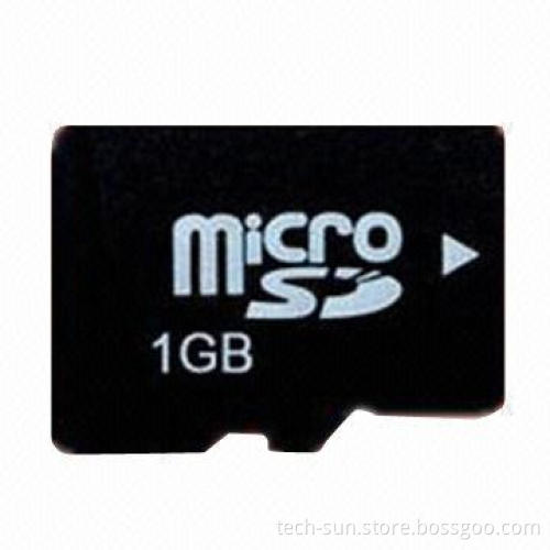 1GB microSD/TF Card with 1/2/4/8/16/32GB Flash Memory Capacity